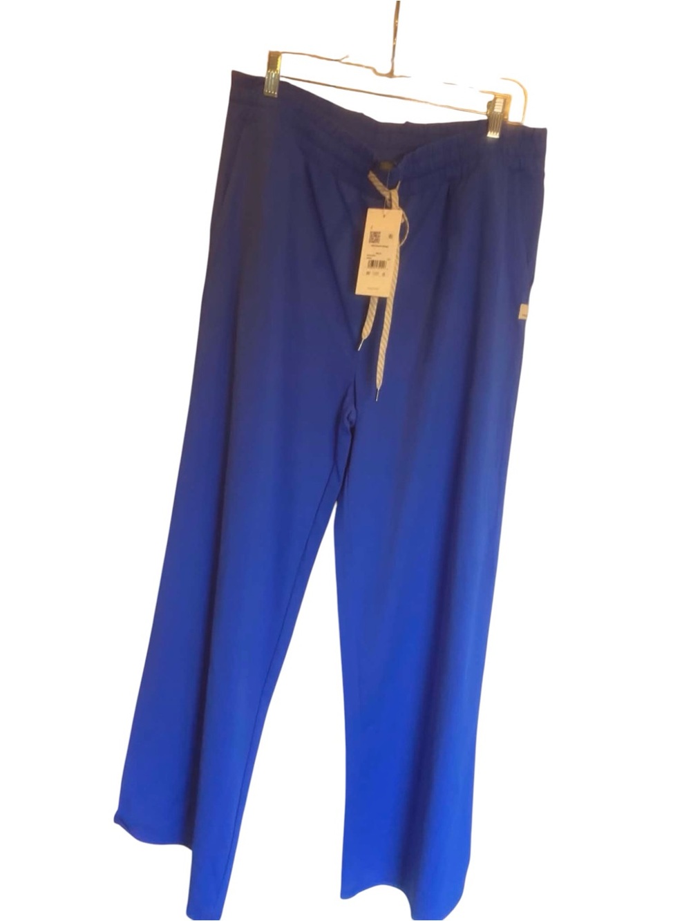 NWT Vuori Halo Essential Wide-leg ELECTRIC BLUE Size XL